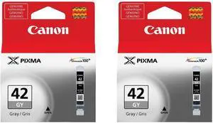 Canon 2 Pack CLI-42 Gray Ink Cartridge Canon 2 Pack CLI-42 Gray Ink Cartridge