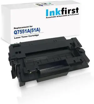 Inkfirst Compatible Toner Cartridge Replacement for HP Q7551A 51A LaserJet P3005 P3005D P3005DN P3005N P3005X M3027 MFP M3027X MFP M3035 MFP M3035XS MFP Inkfirst Compatible Toner Cartridge Replacement for HP Q7551A 51A LaserJet P3005 P3005D P3005DN P3005N P3005X M3027 MFP M3027X MFP M3035 MFP M3035XS MFP