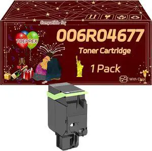 006R04677 Toner Cartridge Compatible for Xerox C410 VersaLink C415 Printers, Accurate Imaging Rich Color, High Yield 2400 Pages (1 Pack Yellow) 006R04677 Toner Cartridge Compatible for Xerox C410 VersaLink C415 Printers, Accurate Imaging Rich Color, High Yield 2400 Pages (1 Pack Yellow)
