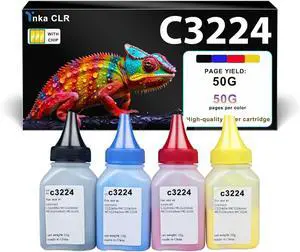 C3224 C3226 Printer Toner Powder Compatible for Lexmark 3224 3326 MC3224adwe MC3326adwe C3224dw MC3224dwe MFP Laser Printer Cartridge Refill for lexmark C3210K0 C3210C0 C3210M0 C3210Y04pk C3224 C3226 Printer Toner Powder Compatible for Lexmark 3224 3326 MC3224adwe MC3326adwe C3224dw MC3224dwe MFP Laser Printer Cartridge Refill for lexmark C3210K0 C3210C0 C3210M0 C3210Y04pk