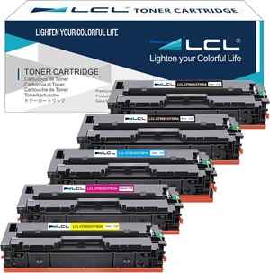 LCL CF500A CF500X Toner Cartridge Compatible with HP 202A 202X CF500A CF500X CF501X CF502X CF503X for HP Color LaserJet Pro MFP M281fdw M281cdw M281dw M280nw M281fdn M281,M254dw M254dn (5-Pack,2KCMY) LCL CF500A CF500X Toner Cartridge Compatible with HP 202A 202X CF500A CF500X CF501X CF502X CF503X for HP Color LaserJet Pro MFP M281fdw M281cdw M281dw M280nw M281fdn M281,M254dw M254dn (5-Pack,2KCMY)