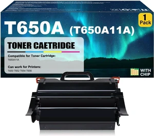 T650A Toner Cartridge Compatible for Lexmark T650A11A Toner Cartridges Work for Lexmark T650dn T650dtn T650n T652dn T652dtn T652n T654dn T654dtn T654n T656dne Printers T650A Toner Cartridge Compatible for Lexmark T650A11A Toner Cartridges Work for Lexmark T650dn T650dtn T650n T652dn T652dtn T652n T654dn T654dtn T654n T656dne Printers