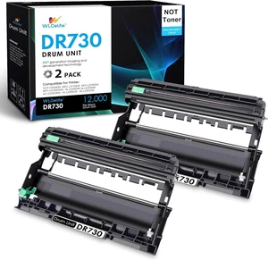 DR730 Drum Unit Replacement for Brother DR730 DR 730 DR-730 MFC-L2710DW MFC-L2750DW HL-L2395DW HL-L2370DW HL-L2350DW DCP-L2550DW HL-L2390DW Printer (2 Pack, NOT Toner) DR730 Drum Unit Replacement for Brother DR730 DR 730 DR-730 MFC-L2710DW MFC-L2750DW HL-L2395DW HL-L2370DW HL-L2350DW DCP-L2550DW HL-L2390DW Printer (2 Pack, NOT Toner)