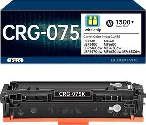 075 Toner Cartridges High Yield (with Chip) Compatible for Canon 075 075 Toner Cartridges High Yield (with Chip) Compatible for Canon 075