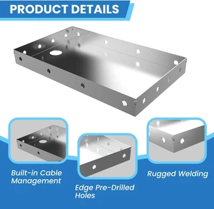 304 Stainless Steel Printers Tray10.2 x 6.5 Inch Heavy Duty Printer Shelf for POS KDS, Wall & Shelf Mountable Printer Holder for Office, Retail Store and Restaurant Etc. 304 Stainless Steel Printers Tray10.2 x 6.5 Inch Heavy Duty Printer Shelf for POS KDS, Wall & Shelf Mountable Printer Holder for Office, Retail Store and Restaurant Etc.