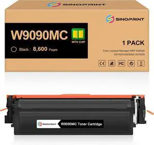 W9090MC Toner Cartridge Replacement for HP W9090MC Toner Cartridge Works with Color Managed E45028dn MFP E47528f Printer(1-Pack Black) W9090MC Toner Cartridge Replacement for HP W9090MC Toner Cartridge Works with Color Managed E45028dn MFP E47528f Printer(1-Pack Black)