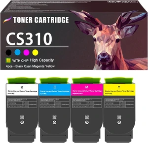 CS310 Toner Cartridge Compatible for Lexmark CS310 70C1HK0 70C1HC0 70C1HM0 70C1HY0 Toner Cartridges Work for Lexmark CS310 CS410 CS510 CS310dn CS310n CS410n CS410dn CS410dtn CS510de CS510dte Printers CS310 Toner Cartridge Compatible for Lexmark CS310 70C1HK0 70C1HC0 70C1HM0 70C1HY0 Toner Cartridges Work for Lexmark CS310 CS410 CS510 CS310dn CS310n CS410n CS410dn CS410dtn CS510de CS510dte Printers