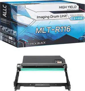 ALLC Compatible for Samsung MLT-R116 Imaging Drum Unit Work for Samsung Xpress M2625D M2825DW M2875DW M2835DW Printers, with Chip, High Yield 10000 Pages, Clear Printing (1 Pack Black) ALLC Compatible for Samsung MLT-R116 Imaging Drum Unit Work for Samsung Xpress M2625D M2825DW M2875DW M2835DW Printers, with Chip, High Yield 10000 Pages, Clear Printing (1 Pack Black)