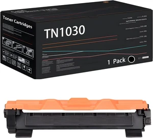 Compatible with Brother TN1030 Toner Cartridges Work for Brother DCP-1510 DCP-1512 DCP-1612W DCP-1610W Printers, with Chip, High Yield 3000 Pages, High-Definition Printing (1 Pack Black) Compatible with Brother TN1030 Toner Cartridges Work for Brother DCP-1510 DCP-1512 DCP-1612W DCP-1610W Printers, with Chip, High Yield 3000 Pages, High-Definition Printing (1 Pack Black)