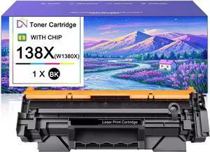 138X Toner Cartridge Compatible for HP W1380X Toner Cartridges for HP LaserJet Pro 3001dw 3001dn MFP 3101fdw Printers 138X Toner Cartridge Compatible for HP W1380X Toner Cartridges for HP LaserJet Pro 3001dw 3001dn MFP 3101fdw Printers