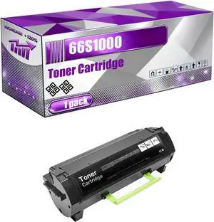66S1000 Toner Cartridge Compatible for Lexmark MS531 MS531dw MS631 MS631dw MS632 MS632dwe MX532 MX532adwe MX632 Printers (1 Pack Black) 66S1000 Toner Cartridge Compatible for Lexmark MS531 MS531dw MS631 MS631dw MS632 MS632dwe MX532 MX532adwe MX632 Printers (1 Pack Black)