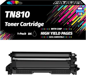 Compatible with Brother TN810 Toner Cartridge Work for Brother MFC-L9610CDN MFC-L9630CDN MFC-L9670CDN HL-EX470W Printers, High Yield 10000 Pages, Professional Printing with Chip (1 Pack Black) Compatible with Brother TN810 Toner Cartridge Work for Brother MFC-L9610CDN MFC-L9630CDN MFC-L9670CDN HL-EX470W Printers, High Yield 10000 Pages, Professional Printing with Chip (1 Pack Black)
