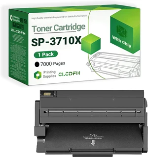 408284 SP-3710X Compatible Toner Cartridges for Ricoh M320F P311 SP3710DN SP3710SF, 7000 - Page Yield 1 Pack 408284 SP-3710X Compatible Toner Cartridges for Ricoh M320F P311 SP3710DN SP3710SF, 7000 - Page Yield 1 Pack