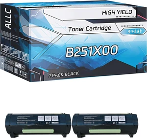 ALLC Compatible for Lexmark B251X00 Toner Cartridge Work for Lexmark B2546 B2546dn B2546dw B2650 B2650dn B2650dw MB2546 MB2546adwe MB2650 Printers (2-Pack Black) ALLC Compatible for Lexmark B251X00 Toner Cartridge Work for Lexmark B2546 B2546dn B2546dw B2650 B2650dn B2650dw MB2546 MB2546adwe MB2650 Printers (2-Pack Black)