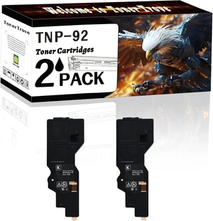 TNP-92 Toner Cartridges Compatible for Konica Minolta bizhub C3120i Printers, Office Printing is Easy Clear Smooth (2 Pack Black) TNP-92 Toner Cartridges Compatible for Konica Minolta bizhub C3120i Printers, Office Printing is Easy Clear Smooth (2 Pack Black)