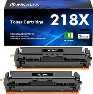 218X W2180X High Yield Toner Cartridge 2 Pack Color Laser Jet Pro MFP 3301fdw Compatible for HP 218X 218A W2180X Toner Set for Color Pro 3201dw MFP 3301cdw 3301fdw 3301sdw 3201 3301 Printer 218X W2180X High Yield Toner Cartridge 2 Pack Color Laser Jet Pro MFP 3301fdw Compatible for HP 218X 218A W2180X Toner Set for Color Pro 3201dw MFP 3301cdw 3301fdw 3301sdw 3201 3301 Printer