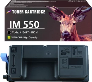 IM 550 Toner Cartridge Compatible for Ricoh IM 550 418477 Toner Cartridges Work for Ricoh IM 550 550F 600 600SRF P 800 801 Printers IM 550 Toner Cartridge Compatible for Ricoh IM 550 418477 Toner Cartridges Work for Ricoh IM 550 550F 600 600SRF P 800 801 Printers