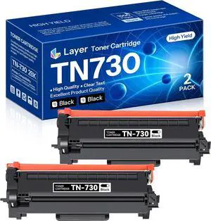 TN730 Toner Compatible TN 730 TN730 TN-730 Toner Cartridges Black 2 Pack Replacement for Brother TN730 DCP-L2550DW HL-L2350DW HL-L2370DW HL-L2390DW HL-L2395DW MFC-L2710DW MFC-L2750DW Printer TN730 Toner Compatible TN 730 TN730 TN-730 Toner Cartridges Black 2 Pack Replacement for Brother TN730 DCP-L2550DW HL-L2350DW HL-L2370DW HL-L2390DW HL-L2395DW MFC-L2710DW MFC-L2750DW Printer