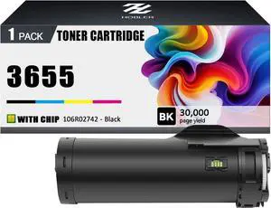 3655 Toner Cartridge Compatible for Xerox 106R02742 Toner Cartridges Work for Xerox WorkCentre 3655 Printer 3655 Toner Cartridge Compatible for Xerox 106R02742 Toner Cartridges Work for Xerox WorkCentre 3655 Printer