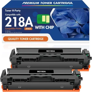 218A W2180A 218X Black Toner Cartridges 2 Pack Compatible Replacement for HP 218A 218X Color LaserJet Pro 3201dw Pro MFP 3301fdw 3301cdw 3301sdw Printer Ink Set W2180A W2180X Black High Yield 218A W2180A 218X Black Toner Cartridges 2 Pack Compatible Replacement for HP 218A 218X Color LaserJet Pro 3201dw Pro MFP 3301fdw 3301cdw 3301sdw Printer Ink Set W2180A W2180X Black High Yield