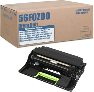 56F0Z00 Black Imaging Unit Replacement for Lexmark MS321 MS421 MS521 MS621 MS622 MX421 MX321 MX522 MX622 (1Pack) 56F0Z00 Black Imaging Unit Replacement for Lexmark MS321 MS421 MS521 MS621 MS622 MX421 MX321 MX522 MX622 (1Pack)