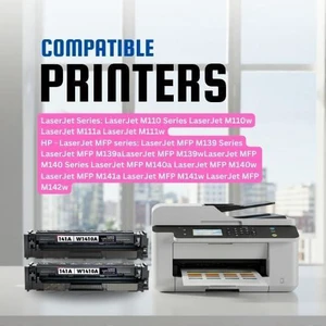Ink House Compatible Toner Cartridge for HP 141A / W1410A Black (950 Pages, with Chip) Laser Toner Replacement for HP LaserJet M110, M111 & MFP M139, M140, M141, M142 Series Printers Ink House Compatible Toner Cartridge for HP 141A / W1410A Black (950 Pages, with Chip) Laser Toner Replacement for HP LaserJet M110, M111 & MFP M139, M140, M141, M142 Series Printers