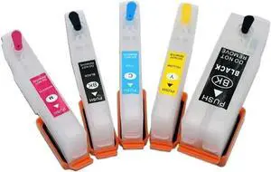Compatible Ink Cartridge Set 5 Color 26XL 273XL T2621 T2631 T2730 Compatible with XP-600 XP-605 XP-700 XP-800 XP-820 XP520 XP620 XP625 Compatible Ink Cartridge Set 5 Color 26XL 273XL T2621 T2631 T2730 Compatible with XP-600 XP-605 XP-700 XP-800 XP-820 XP520 XP620 XP625