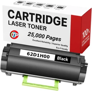 TonerParts Replacement 62D1H00, 621H Toner Cartridge 25000 Pages for Lexmark MX710, MX711, MX810, MX811, MX812 Series - High Yield TonerParts Replacement 62D1H00, 621H Toner Cartridge 25000 Pages for Lexmark MX710, MX711, MX810, MX811, MX812 Series - High Yield