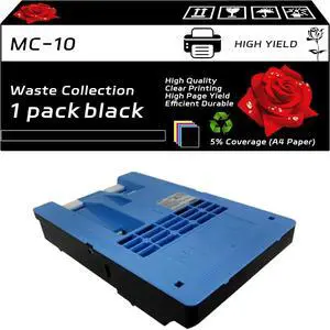MC-10 Waste Collection Maintenance Cartridge Compatible with Canon imagePROGRAF iPF650 iPF655 iPF670 MFP L24ei iPF750 iPF755 Printers, High Yield 40000 Pages, Vibrant Colors (Black) MC-10 Waste Collection Maintenance Cartridge Compatible with Canon imagePROGRAF iPF650 iPF655 iPF670 MFP L24ei iPF750 iPF755 Printers, High Yield 40000 Pages, Vibrant Colors (Black)