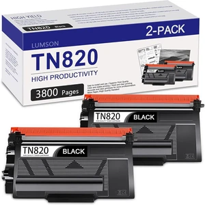 TN820 Toner Cartridge 2 Pack Replacement for Brother TN-820 Compatible with DCP-L5500DN HL-L5000D L5100DN L5200DWT L6200DWT L6300DW L6400DW MFC-L5700DW L5850DW L5900DW L6750DW L6900DW Printer Toner TN820 Toner Cartridge 2 Pack Replacement for Brother TN-820 Compatible with DCP-L5500DN HL-L5000D L5100DN L5200DWT L6200DWT L6300DW L6400DW MFC-L5700DW L5850DW L5900DW L6750DW L6900DW Printer Toner