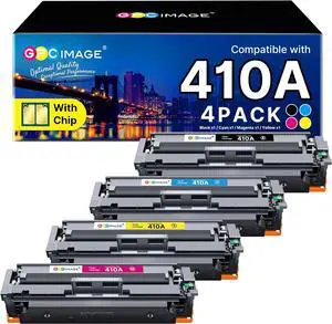 GPC Image 410A Toner Carttidge M477fnw for HP 410A Toner Cartridge 4 Pack GPC Image 410A Toner Carttidge M477fnw for HP 410A Toner Cartridge 4 Pack