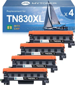 MYTONER Compatible Toner Cartridges Replacement for Brother TN830 XL TN-830 TN830XL for DCP-L2640DW HL-L2460DW HL-L2405W HL-L2400D L2465DW HL-L2480DW MFC-L2820DW XL MFC-L2820DW Printer, 4Pack MYTONER Compatible Toner Cartridges Replacement for Brother TN830 XL TN-830 TN830XL for DCP-L2640DW HL-L2460DW HL-L2405W HL-L2400D L2465DW HL-L2480DW MFC-L2820DW XL MFC-L2820DW Printer, 4Pack