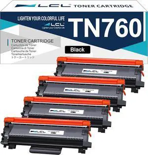 (with Chip) LCL TN760 TN730 Compatible Toner Cartridges Replacement for TN-760 TN-730 3000 Pages for HL-L2350DW HL-L2390DW HL-L2395DW HL-L2370DW HL-L2310D HL-L2357DW HL-L2370DN (4 Black) (with Chip) LCL TN760 TN730 Compatible Toner Cartridges Replacement for TN-760 TN-730 3000 Pages for HL-L2350DW HL-L2390DW HL-L2395DW HL-L2370DW HL-L2310D HL-L2357DW HL-L2370DN (4 Black)