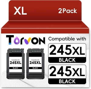 Remanufactured Ink Cartridge for Canon 245 XL Black Ink Cartridge Compatible with Pixma MX490 MX492 MG2522 TR4520 TR4500 MG3022 MG2520 TS3100 TS3122 TS3300 TS3322 TR4522(2 Black) Remanufactured Ink Cartridge for Canon 245 XL Black Ink Cartridge Compatible with Pixma MX490 MX492 MG2522 TR4520 TR4500 MG3022 MG2520 TS3100 TS3122 TS3300 TS3322 TR4522(2 Black)
