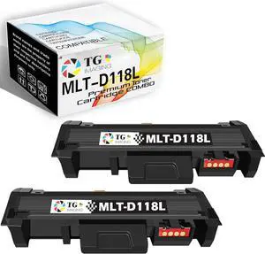 TG Imaging Compatible MLT-D118L Toner Cartridge Replacement for Samsung MLTD118L Toner MLT D118L 118L for Xpress M3015 M3065 M3015DW M3065FW M3015DW/XAA M3065FW/XAA Printer (2 Pack,2xBlack) TG Imaging Compatible MLT-D118L Toner Cartridge Replacement for Samsung MLTD118L Toner MLT D118L 118L for Xpress M3015 M3065 M3015DW M3065FW M3015DW/XAA M3065FW/XAA Printer (2 Pack,2xBlack)