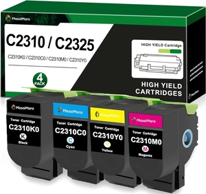 MasaiMara C2310 C2310K0 C2310C0 C2310M0 C2310Y0 Compatible Toner Cartridges for Lexmark C2325 C2325dw C2425 C2425dw C2535 C2535dw MC2325 MC2325adw MC2425 MC2425adw MC2535 MC2640 Printer MasaiMara C2310 C2310K0 C2310C0 C2310M0 C2310Y0 Compatible Toner Cartridges for Lexmark C2325 C2325dw C2425 C2425dw C2535 C2535dw MC2325 MC2325adw MC2425 MC2425adw MC2535 MC2640 Printer
