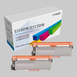 Compatible Black Toner Cartridge Replacement for Dell E310dw E515dw E514dw E515dn Printer, High Yield 2600 Pages,Black-2 Pack Compatible Black Toner Cartridge Replacement for Dell E310dw E515dw E514dw E515dn Printer, High Yield 2600 Pages,Black-2 Pack