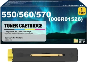 550 560 570 Toner Cartridge Compatible for Xerox 550 560 570 006R01526 Yellow Toner Cartridges Work for Xerox Color 550 560 570 Printers 550 560 570 Toner Cartridge Compatible for Xerox 550 560 570 006R01526 Yellow Toner Cartridges Work for Xerox Color 550 560 570 Printers