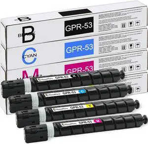 MasaiMara GPR-53 GPR53 Toner Cartridge for Canon ImageRunner Advance C3020 C3320 C3320F C3320L C3325 C3325i C3330 C3520 C3520i C3525 C3525i C3530 C3530i C3330i C3730i Printer (4-Pack) MasaiMara GPR-53 GPR53 Toner Cartridge for Canon ImageRunner Advance C3020 C3320 C3320F C3320L C3325 C3325i C3330 C3520 C3520i C3525 C3525i C3530 C3530i C3330i C3730i Printer (4-Pack)