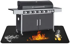 30 x 48inch Grill Mat for Outdoor Grill,Double-Sided Fireproof Grill Pad,Perfect for Outdoor Barbecue Spots,Fireproof, Waterproof, and Oilproof BBQ Protector for Decks and Patios 30 x 48inch Grill Mat for Outdoor Grill,Double-Sided Fireproof Grill Pad,Perfect for Outdoor Barbecue Spots,Fireproof, Waterproof, and Oilproof BBQ Protector for Decks and Patios