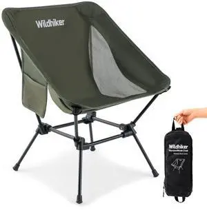 Lightweight Camping Chair Folding Portable Chair for Adults, 2.16 lbs with Square Base and Carry Bag for Travel, Fishing, Motorcycle, Festival Green Lightweight Camping Chair Folding Portable Chair for Adults, 2.16 lbs with Square Base and Carry Bag for Travel, Fishing, Motorcycle, Festival Green