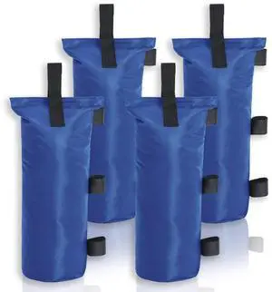 Canopy Weight Sandbags, Without Sand(112 Pounds, Blue) Canopy Weight Sandbags, Without Sand(112 Pounds, Blue)