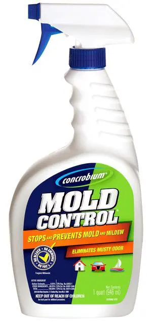 Mold Control, 32 oz Spray Eliminates & Prevents Mold EPA-Registered, Bleach-Free, Odorless, VOC-Free Mold Control, 32 oz Spray Eliminates & Prevents Mold EPA-Registered, Bleach-Free, Odorless, VOC-Free