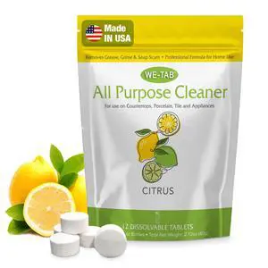 All Purpose Cleaner Concentrate Refill, Multi Surface Clean Refill, Non-toxic Cleaning Tablets 12-pack. Makes 192 fl oz (12x16Fl oz) Bottles of Spray Cleaner for Household, Bathroom & Kitchen Cleaning All Purpose Cleaner Concentrate Refill, Multi Surface Clean Refill, Non-toxic Cleaning Tablets 12-pack. Makes 192 fl oz (12x16Fl oz) Bottles of Spray Cleaner for Household, Bathroom & Kitchen Cleaning