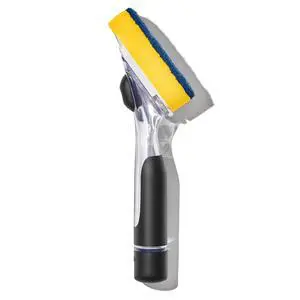 New Good Grips Soap Dispensing Dish Scrub, Yellow New Good Grips Soap Dispensing Dish Scrub, Yellow
