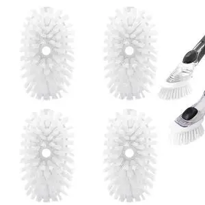 Brush Refills for OXO Dish Brush - 4 Pack Dish Brush Cleaning Soap Dispensing Head Replacement for Scrubber (White) Brush Refills for OXO Dish Brush - 4 Pack Dish Brush Cleaning Soap Dispensing Head Replacement for Scrubber (White)
