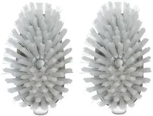 Steel Soap Dispensing Dish Brush Refills 2-Pack Steel Soap Dispensing Dish Brush Refills 2-Pack