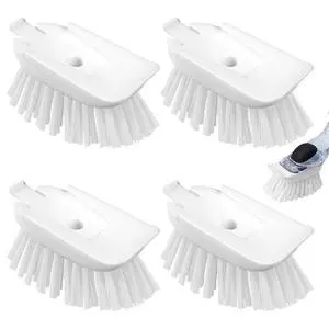 New Brush Refills for OXO New Soap Dispensing Dish Brush - 4 Pack Dish Brush Cleaning Soap Dispensing Head Replacement for Scrubber New Brush Refills for OXO New Soap Dispensing Dish Brush - 4 Pack Dish Brush Cleaning Soap Dispensing Head Replacement for Scrubber