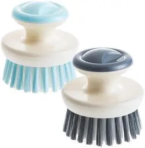 Dish Scrub Brush,Ergonomic Grip Palm Brush,Kitchen Scrub Brushes for Cleaning, Dish Scrubber with Stiff Bristles for Sink, Pots, Pans2 Pack Dish Scrub Brush,Ergonomic Grip Palm Brush,Kitchen Scrub Brushes for Cleaning, Dish Scrubber with Stiff Bristles for Sink, Pots, Pans2 Pack