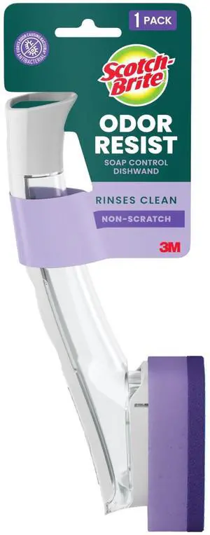 Non-Scratch Advanced Soap Control Dishwand, Leak-Free Guarantee, Long Lasting and Reusable Non-Scratch Advanced Soap Control Dishwand, Leak-Free Guarantee, Long Lasting and Reusable
